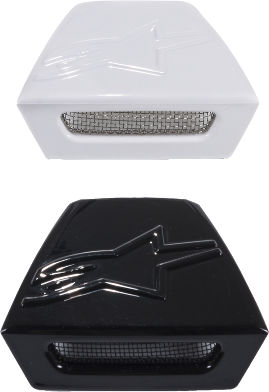 Alpinestars M8/M10 Helmet Rear Vent Gloss White 8983219-2180