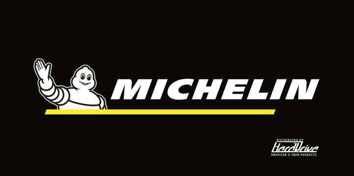 Michelin 3' X 5' Banner Black 87-MICHELIN02
