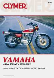 Clymer Repair Manual Yam 650 Twin CM403