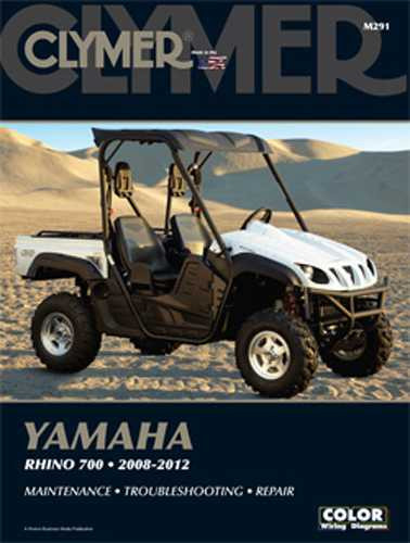 Clymer Repair Manual Yam Rhino 700 '08-12 CM291