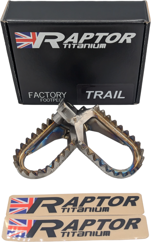 Raptor Titanium Foot Pegs Adv Pr Yam ADV003