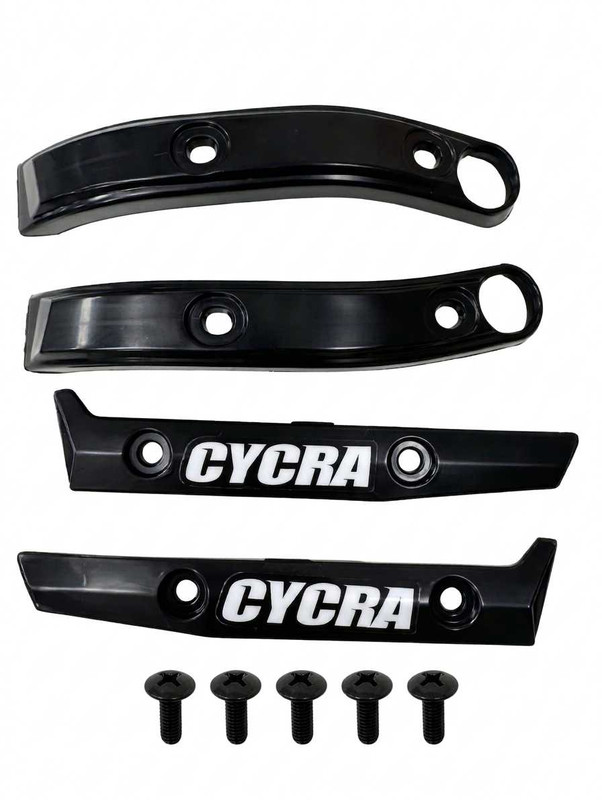 Cycra Replacement Abrasion Guard Set Vortex Black 1CYC-1060-12