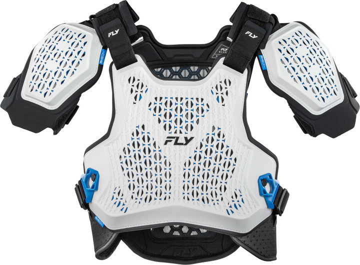Fly Racing Blueprint Rch-2 Chest Protector White Sm/Md 36-6003S