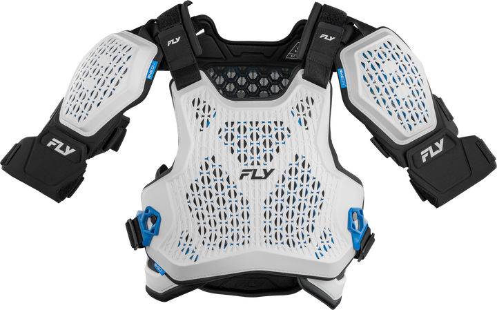 Fly Racing Blueprint Rch-3 Chest Protector White Sm/Md 36-6005S