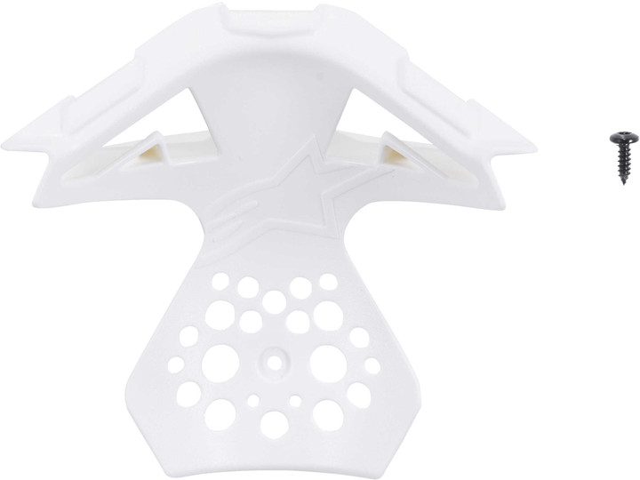 Alpinestars M8/M10 Helmet Chin Vent Frame Gloss White Md-2X 8983119-2180-M2XL