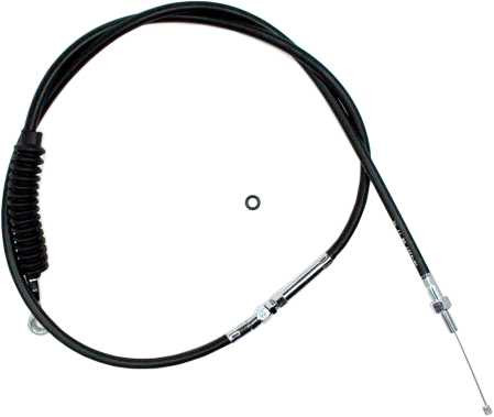 Motion Pro Black Vinyl Clutch Lw Cable 06-0327