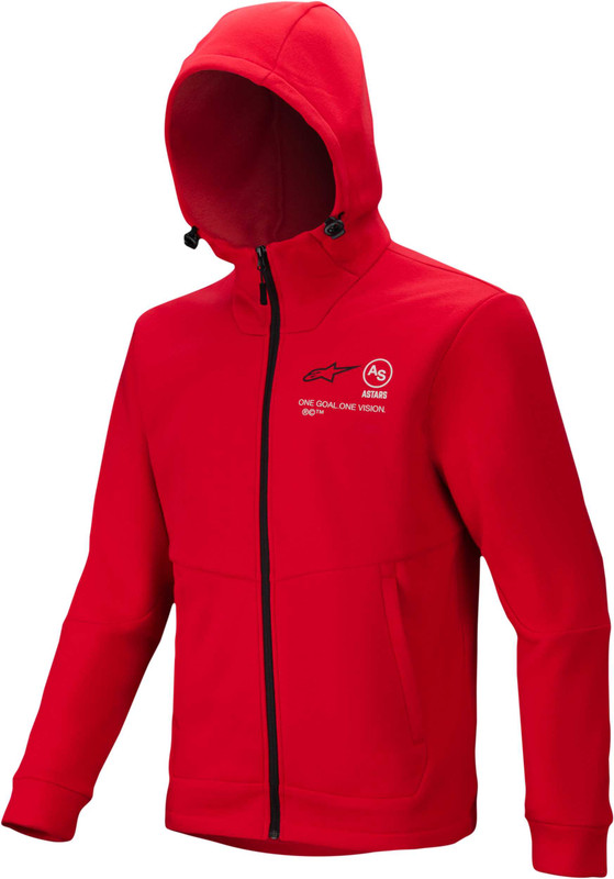 Alpinestars Racer Mx Fleece Bright Red Lg 3800125-3010- L