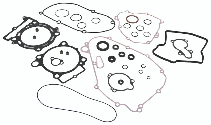 Vertex Complete Gasket Set With Oil Seals Kaw 8110027