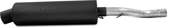 MBRP Single Slip-On System W/ Utility Muffler Blk Kaw AT-7202