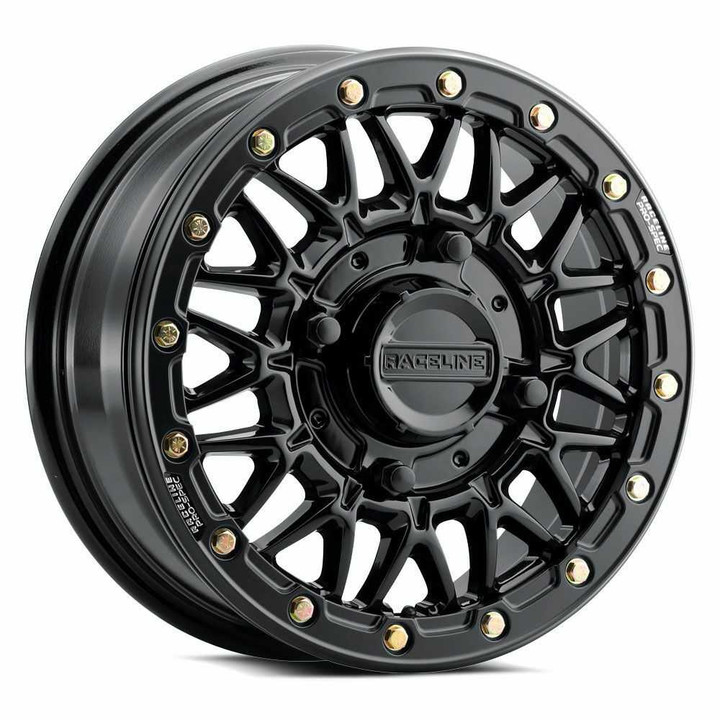 Raceline Wheels Omega 15X6 4/156 +40Mm Gloss Black A15GB-56056+40