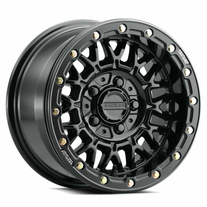 Raceline Wheels Omega 15X7 5/4.5 +25Mm Gloss Black A15GB-57012+25