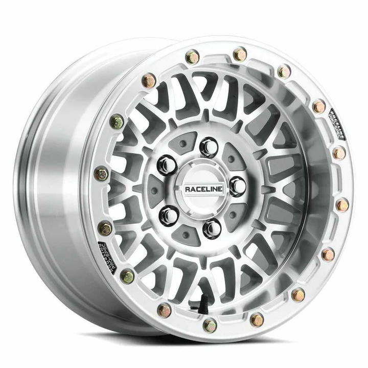 Raceline Wheels Omega 15X7 5/4.5 +25Mm Machined A15MA-57012+25