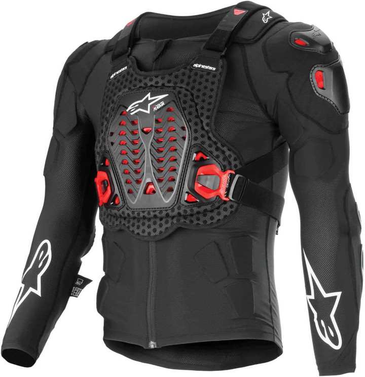 Alpinestars Bionic Xtr Plasma Protection Jacket Black/Red/White 2X 6507625-132-XXL