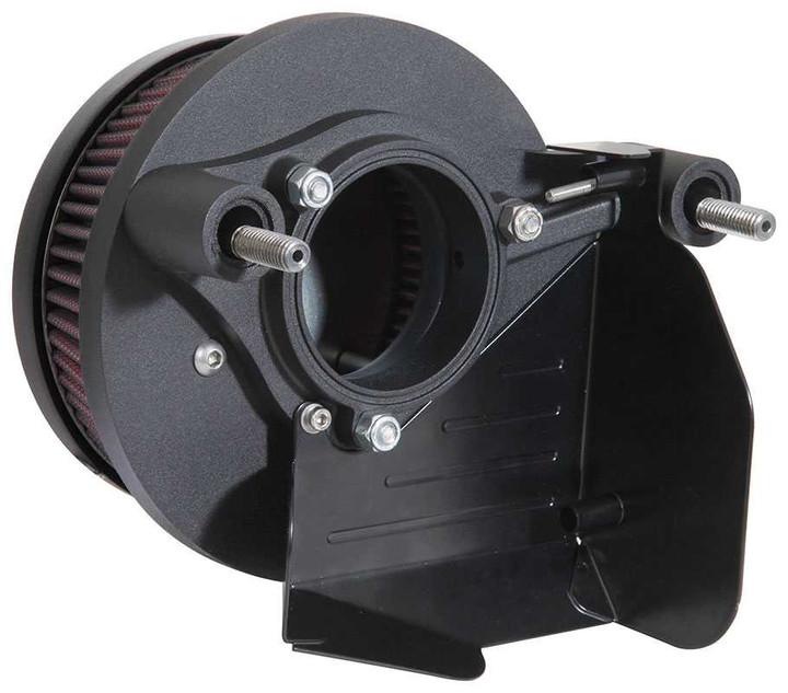 K&N Street Metal Intake Hammer Black Finish RK-3954B