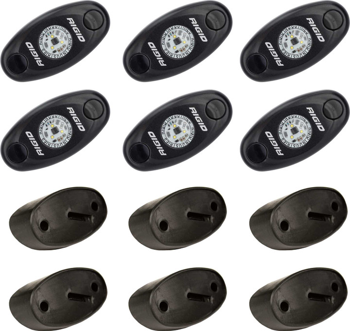 Rigid Industries Rock Light Kit Blue /6 400283