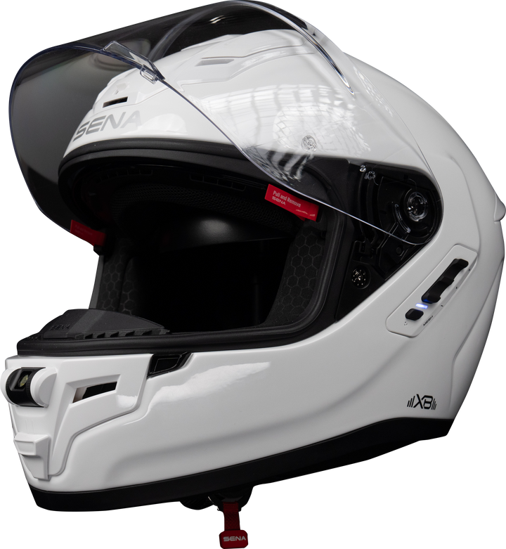 Sena Phantom Xb Smart Ff Helmet White 2X PHANTOMXB-GWXXL3