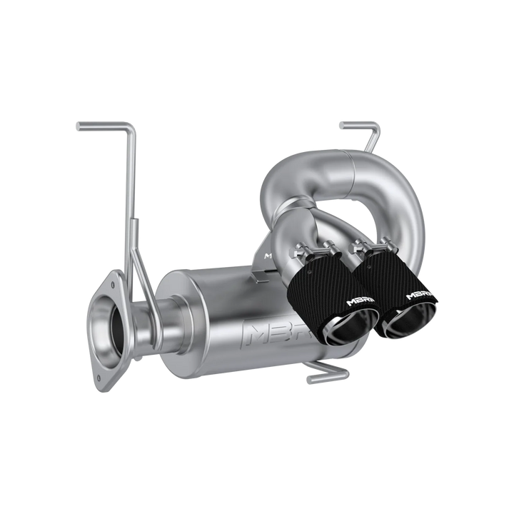 MBRP Single Slip-On System W/ 6" Perf. Muff W/ Cat. Conv. AT-9541PT