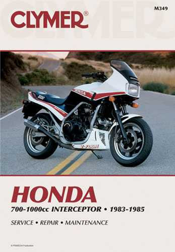 Clymer Manual Hon 700-1000Cc Intrceptr 83-85 CM349