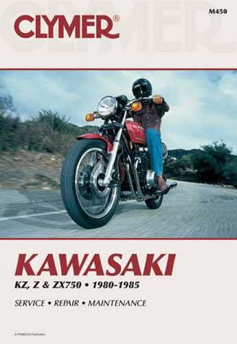 Clymer Manual Kaw Kz Z & Zx750 80-85 CM450