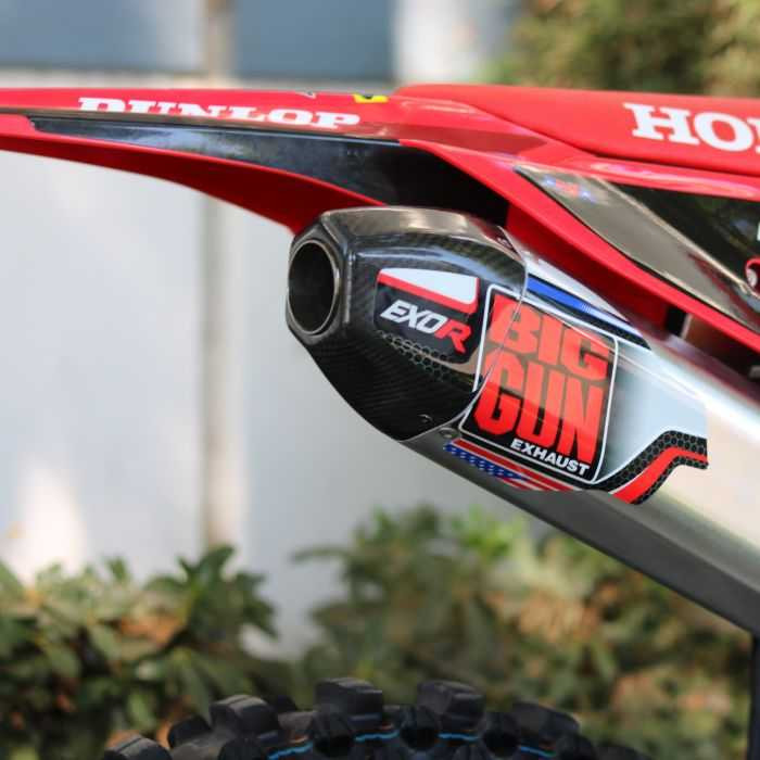 Big Gun Exhaust - Exo R Slip On - Honda 19-11262