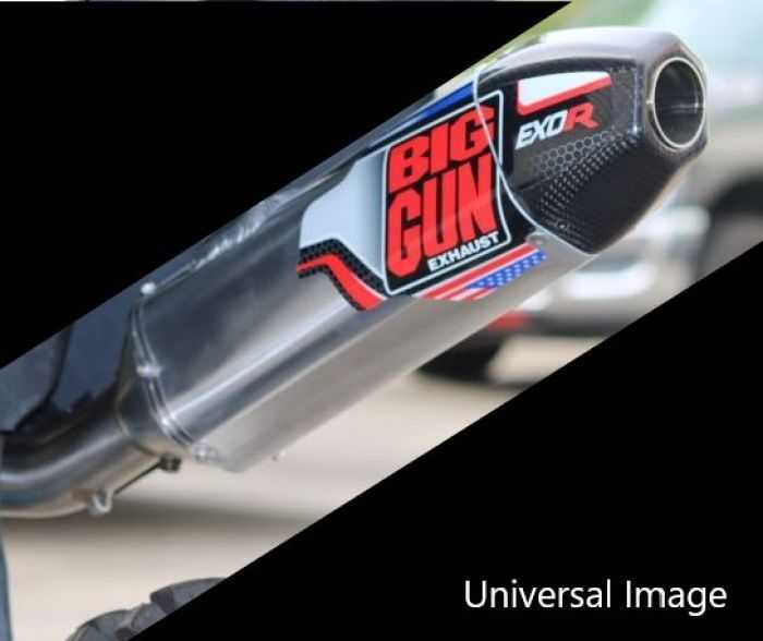 Big Gun Exhaust - Exo R Slip On - Suzuki 19-42532