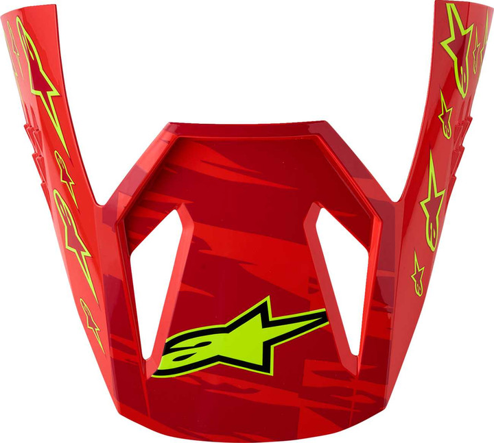 ALPINESTARS SM3 Visor - Falcon - Red Fluo/White/Blue/Yellow Fluo 8980827-3206