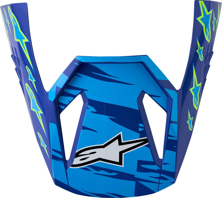 ALPINESTARS Youth SM3 Visor - Falcon - Blue/Black/Pink/Yellow 8980927-7347