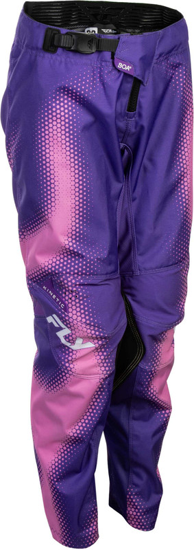 FLY RACING Youth Kinetic Torch Pants Purple/Pink Sz 24 380-53824