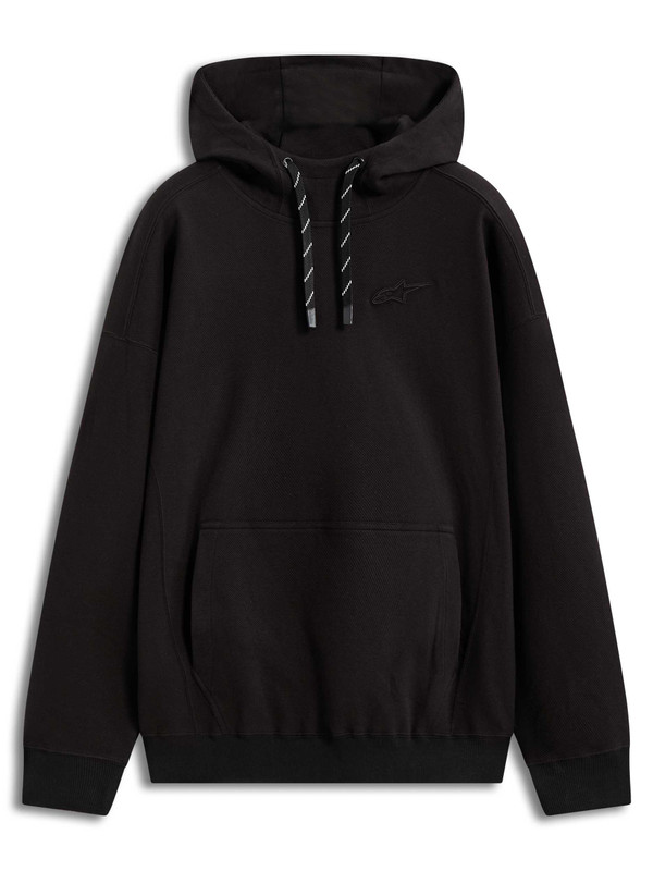 ALPINESTARS Camino Textured Ovrsizd Hoodie Off Black Md 1236-52802-1276-M