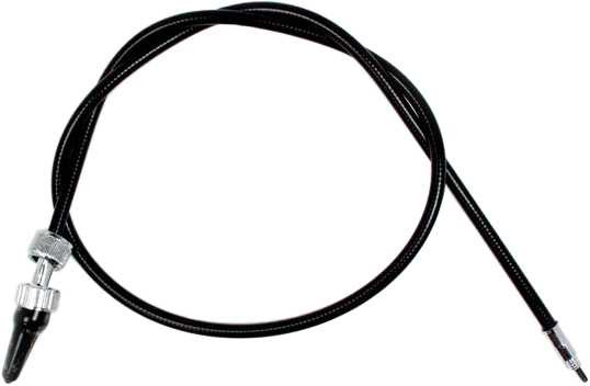 MOTION PRO Black Vinyl Speedo Cable 06-0112