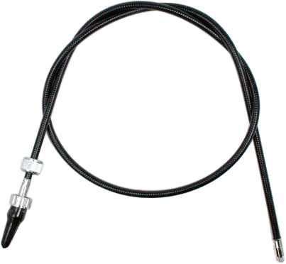 MOTION PRO Black Vinyl Speedo Cable 06-0050
