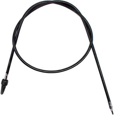 MOTION PRO Black Vinyl Speedo Cable 06-0053
