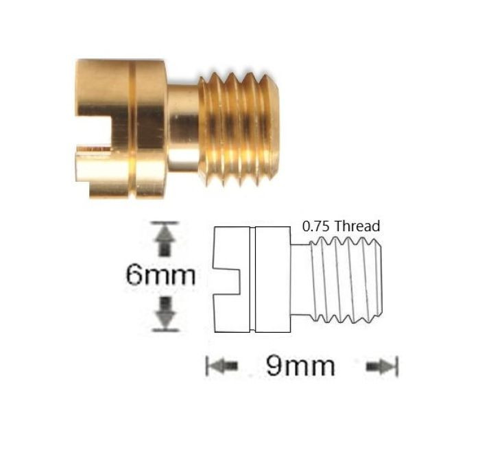 MIKUNI Main Jet N102221-75