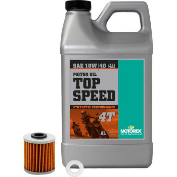 MOTOREX Motorex Oil Change Kit Top Speed 10W-40 Kawasaki Kx250F 311247