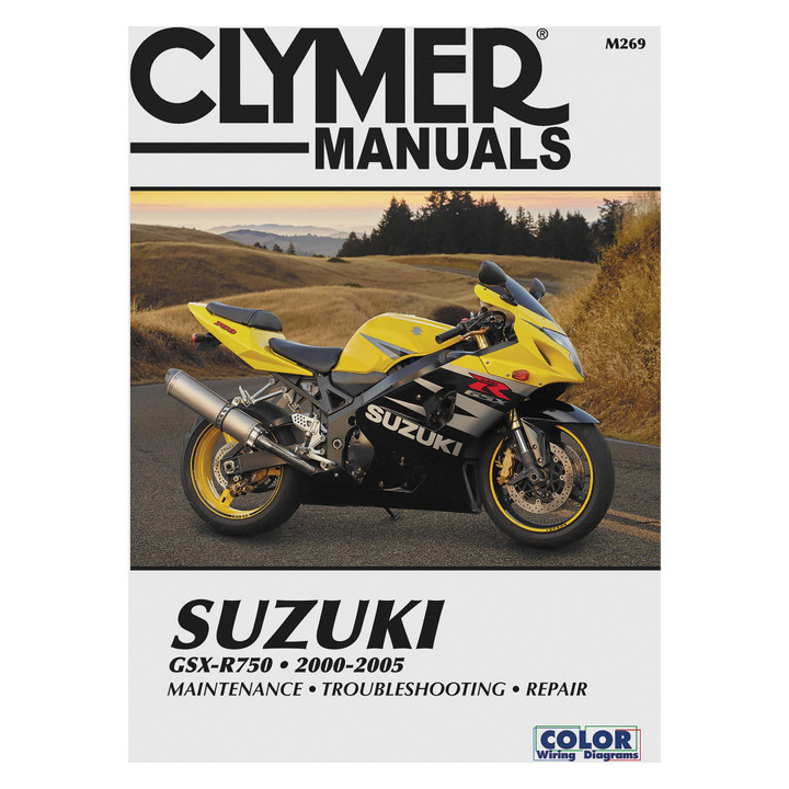 CLYMER Suzuki Gsx-R 750 2000-2005 Clymer Manual CM269
