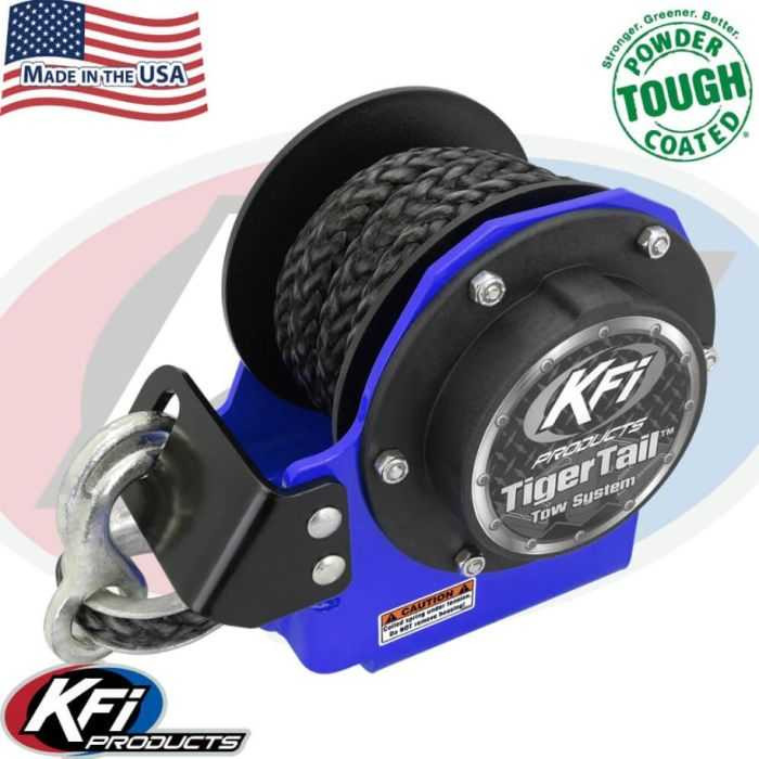 KFI PRODUCTS Tigertail-Blue 101120-BL