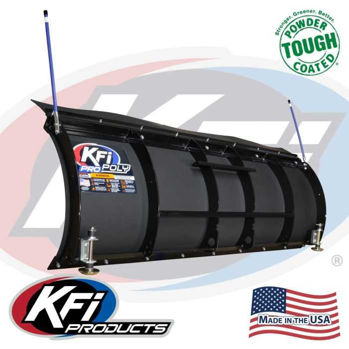 KFI PRODUCTS 54" Utv Pro-Poly Straight Blade Plow 105854