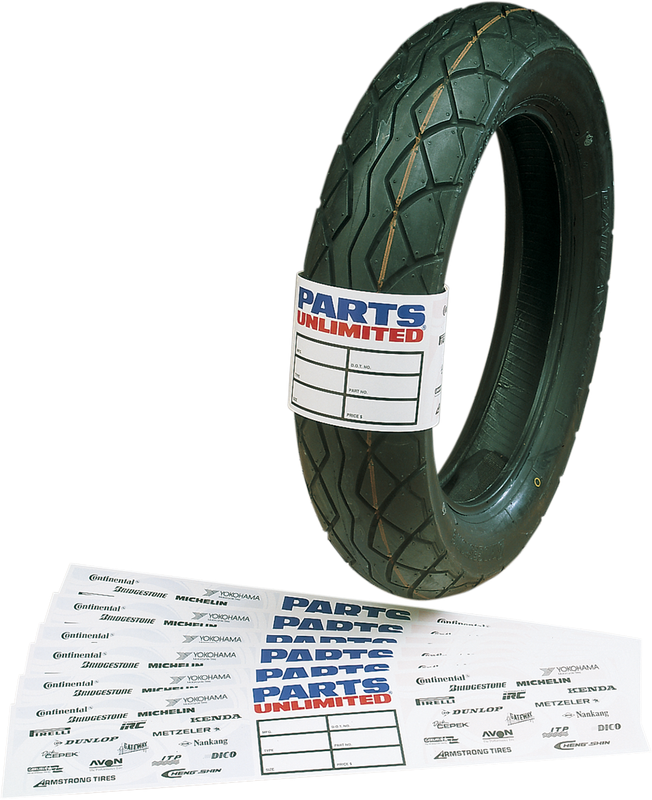 PROMOTIONAL ITEMS VENDOR Tire Labels - with Bands - 50 Pack LABEL1