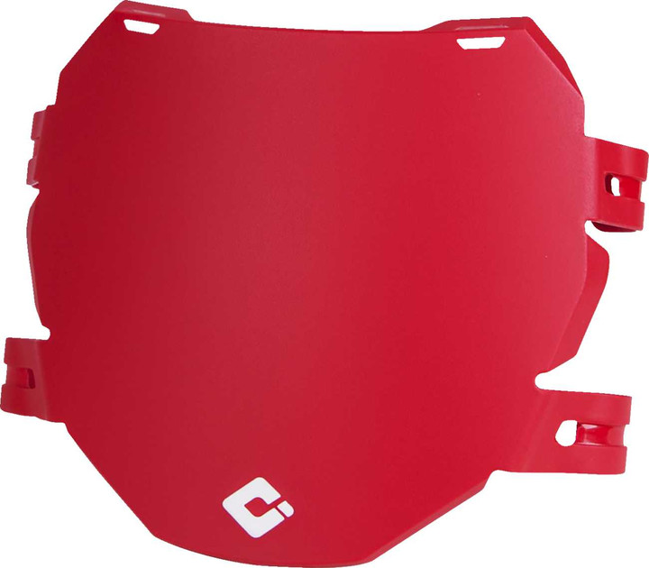 ODI Downhill Number Plate - Front - Aaron Gwin - Red D70DP-R