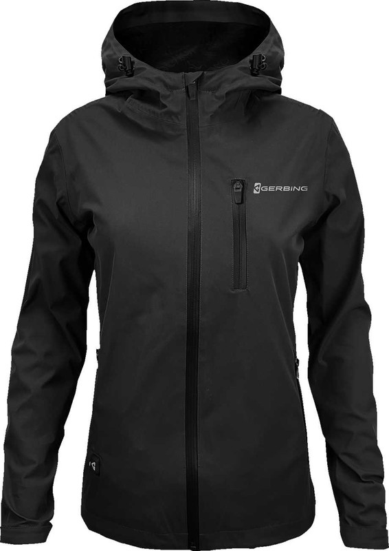 GERBING HEATED CLOTHING Women's Heated 5V Rain Coat - Black - 2XL GER-RJKT-5V-W-B-XXL