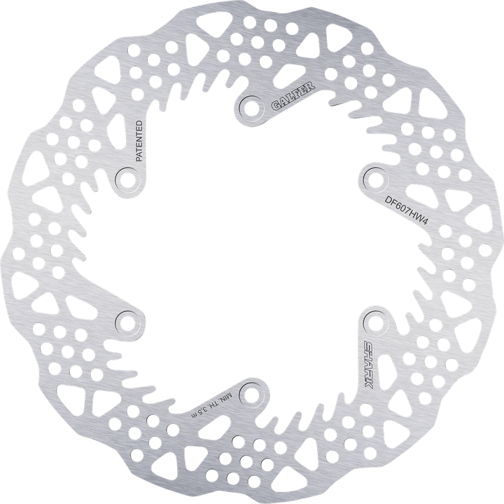 GALFER Brake Rotor - Fixed - Shark DF607HW4