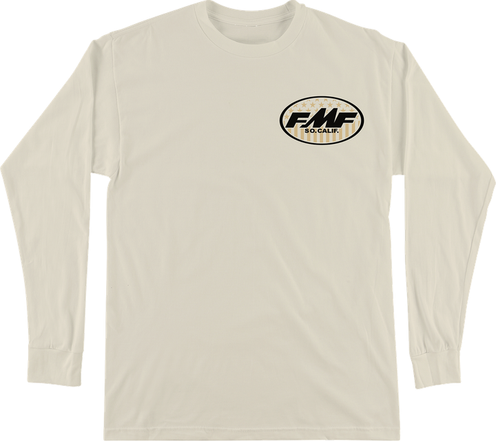 FMF One Nation Long-Sleeve T-Shirt - Natural - Medium FA26119900-NAT-M