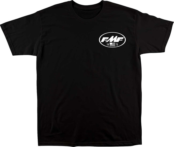 FMF Block Party T-Shirt - Black - Large FA26118901-BLK-L