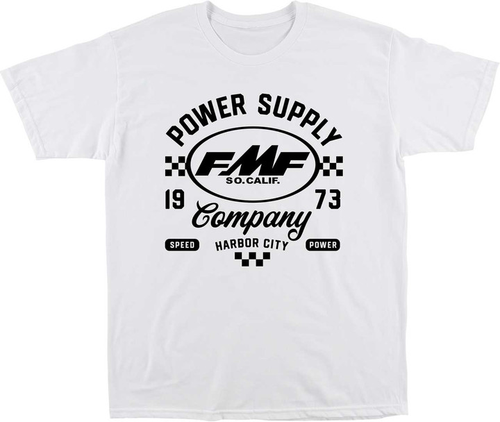 FMF Victory T-Shirt - White - Large FA26118906-WHT-L