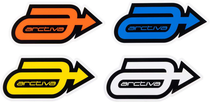 ARCTIVA Arctiva Decal Logo - 4 Pack 4320-2900