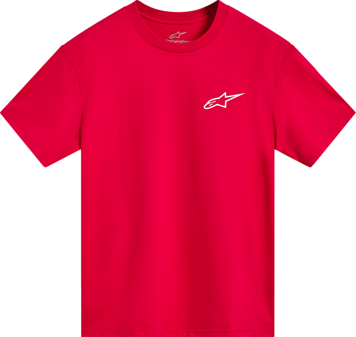 ALPINESTARS Combo Back CSF T-Shirt - Red/White - Medium 1236-72332-3020-M