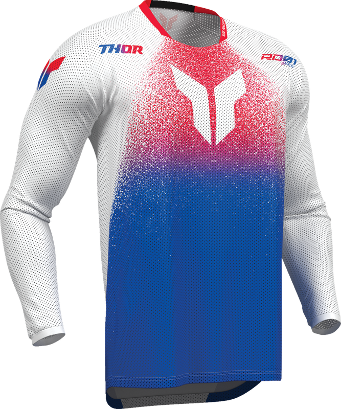 THOR Launchmode Air Darkside Jersey - White/Blue - Small 2910-8914
