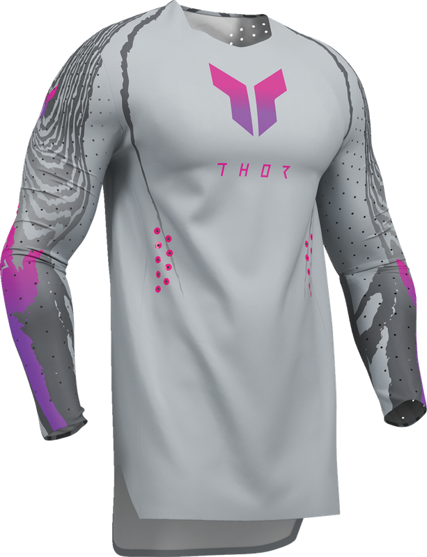 THOR Sportmode Damascus Jersey - Gray - Small 2910-8831