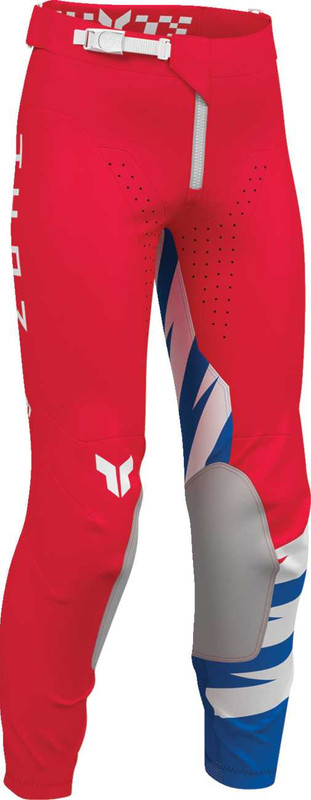 THOR Youth Launchmode Shockie Pants - Red/Blue - US 28 2903-2759
