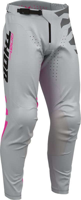 THOR Launchmode Shredder Pants - Gray/Fuchsia - US 40 2901-13066